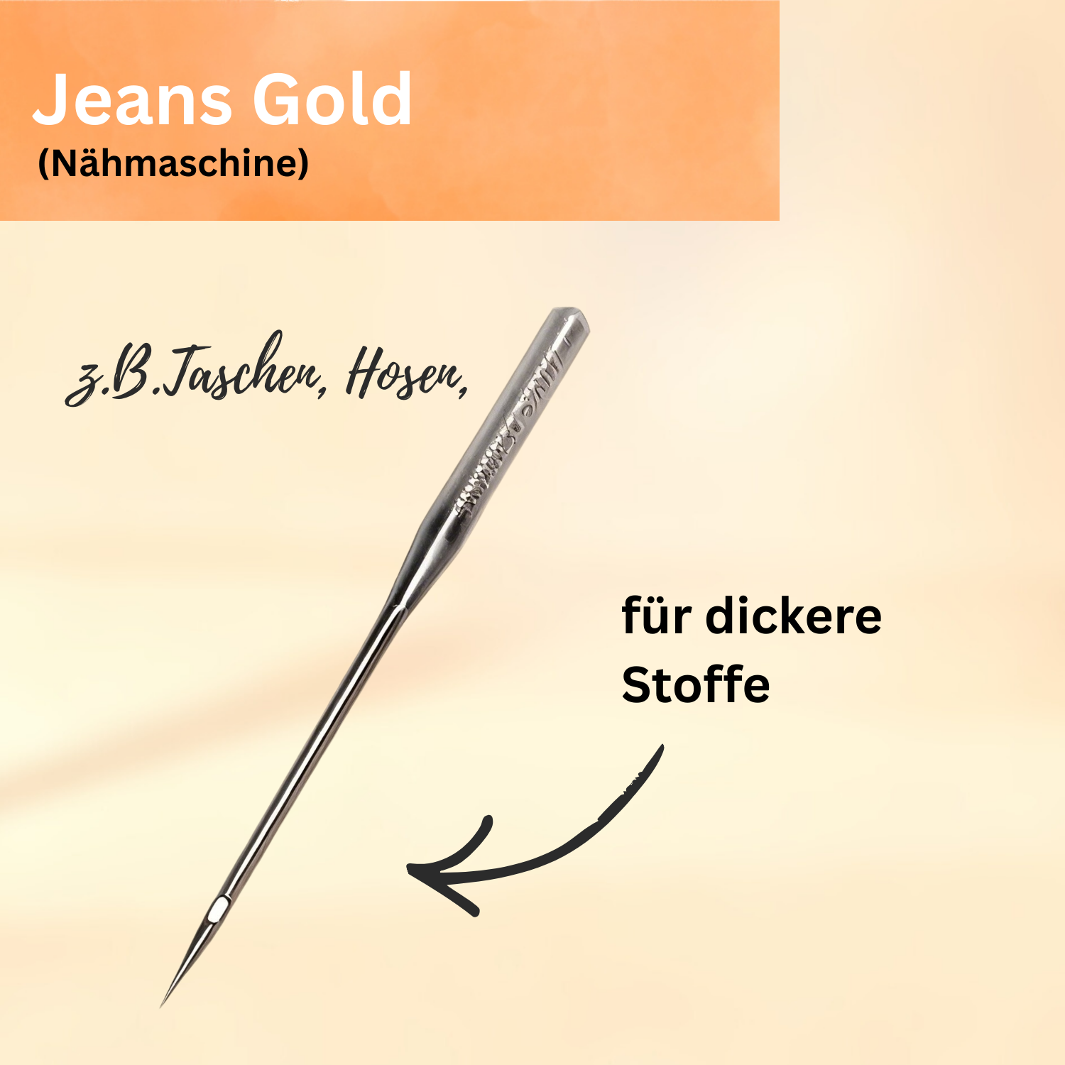 Feiyue Gold Super Jeans-Nadeln – 5er Pack, 90 er Stärke