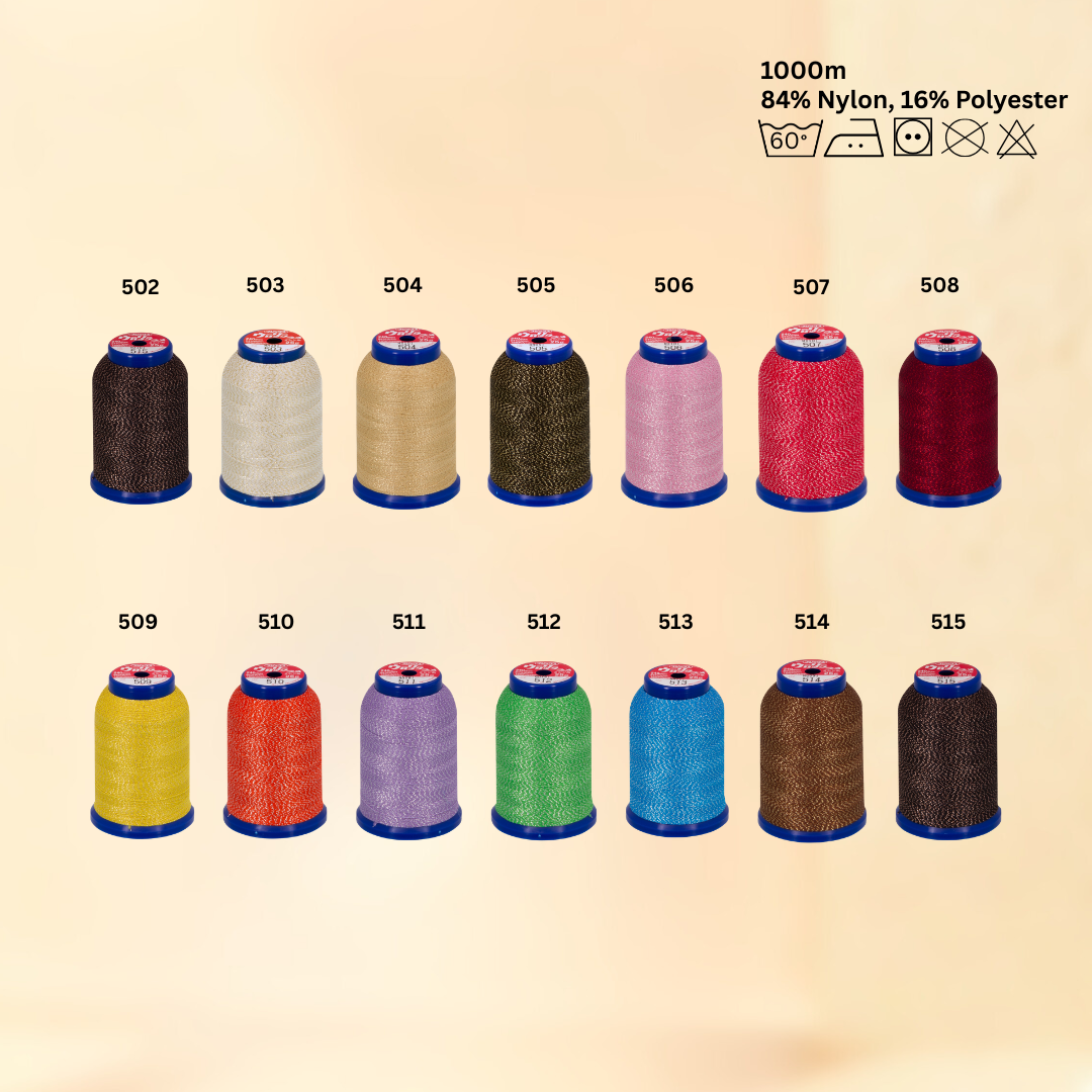 Feiyue Glitzer Bauschgarn – 1000m Kone