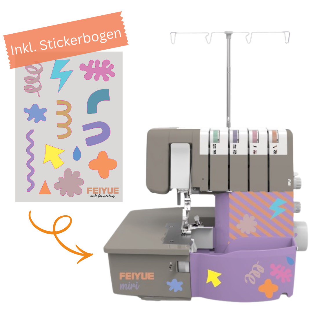 Miri – In Sekunden startklar – Fäden per Knopfdruck eingefädelt