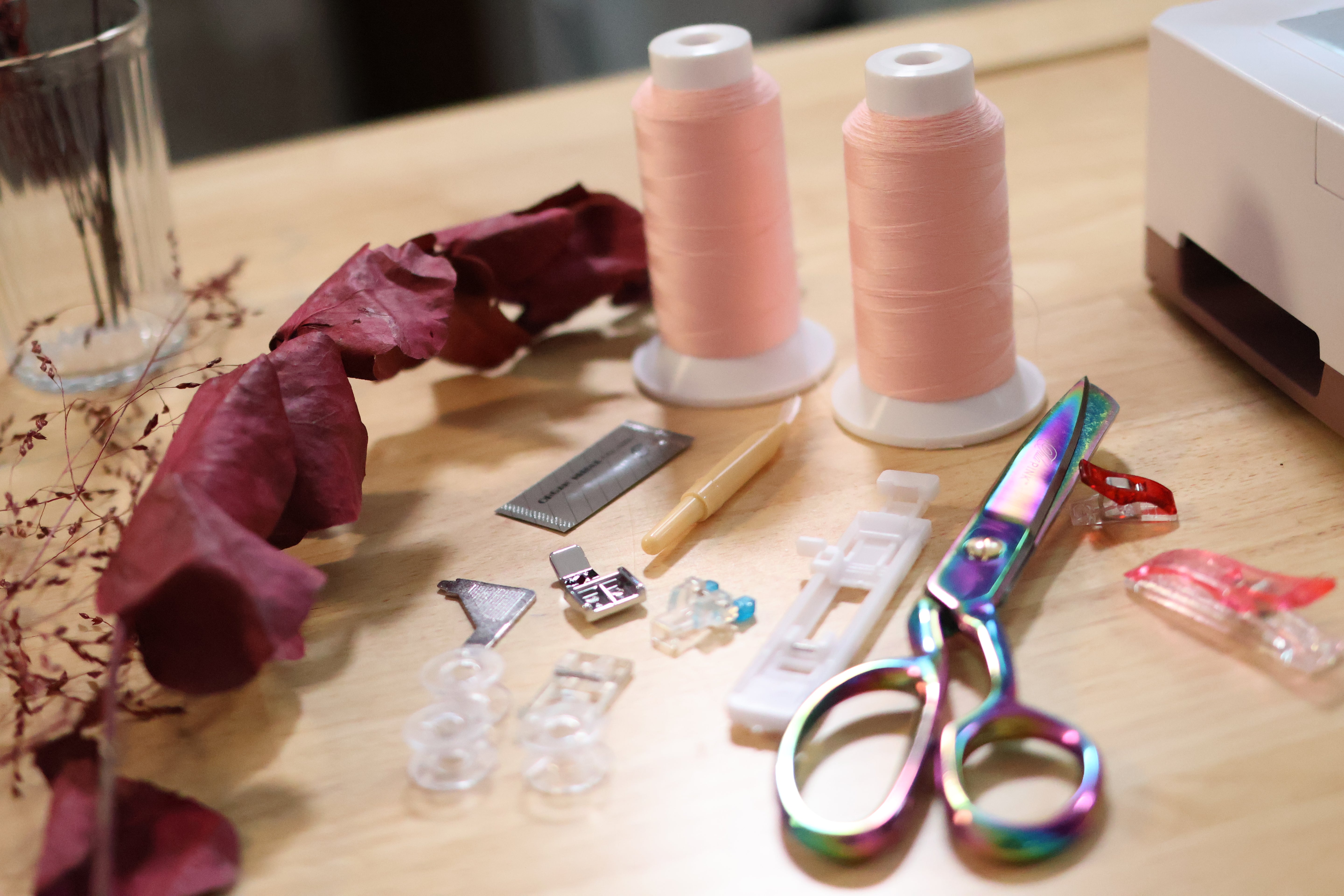 Flora Rosé – Nähmaschine für kreative Einsteiger