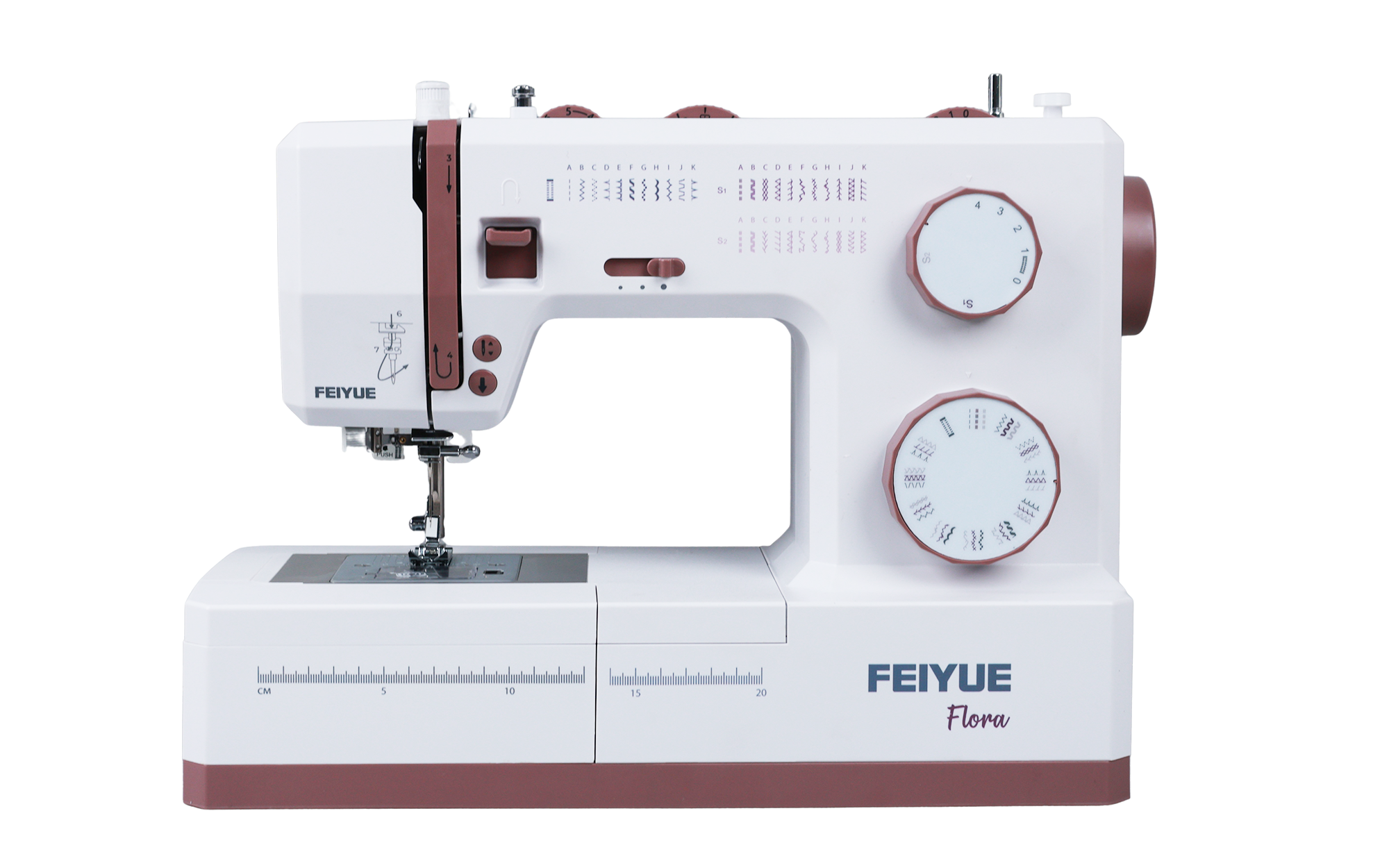 Flora Rosé – Nähmaschine für kreative Einsteiger