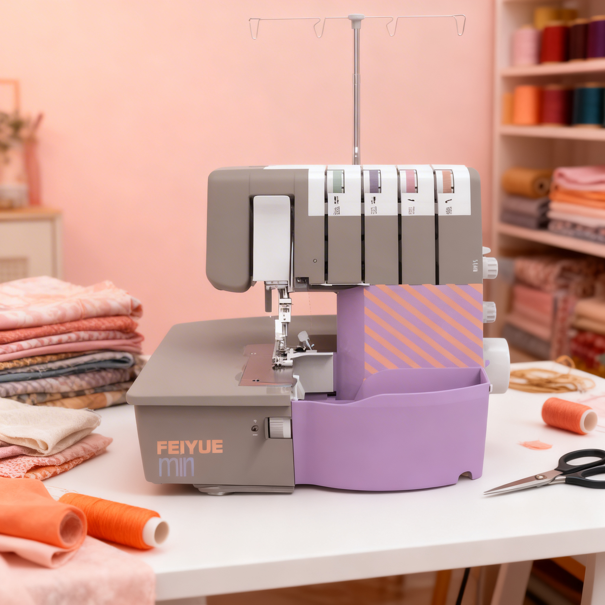 Miri – In Sekunden startklar – Fäden per Knopfdruck eingefädelt