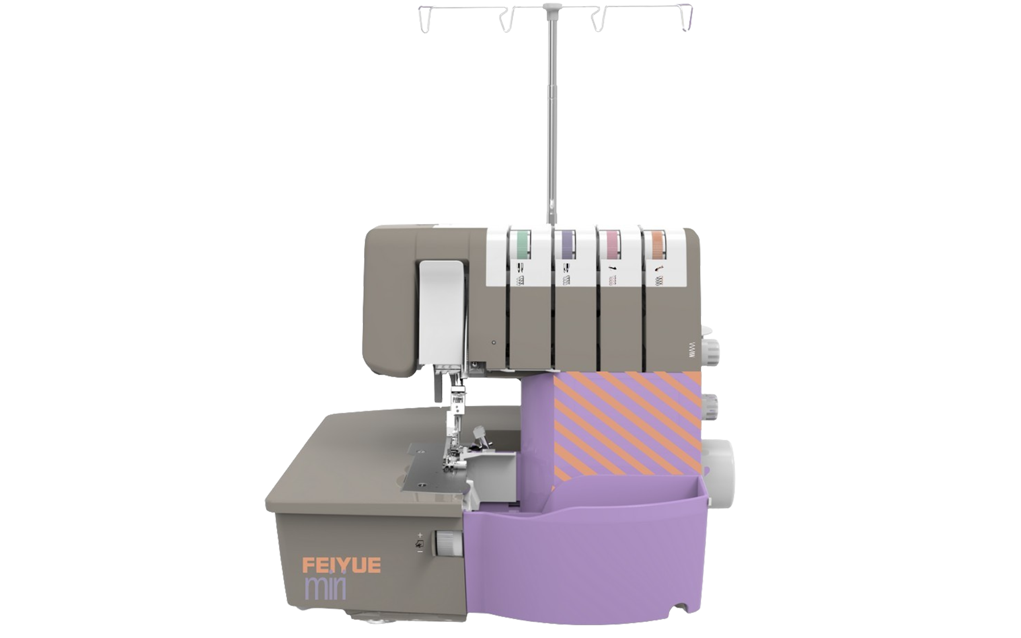 Miri – In Sekunden startklar – Fäden per Knopfdruck eingefädelt