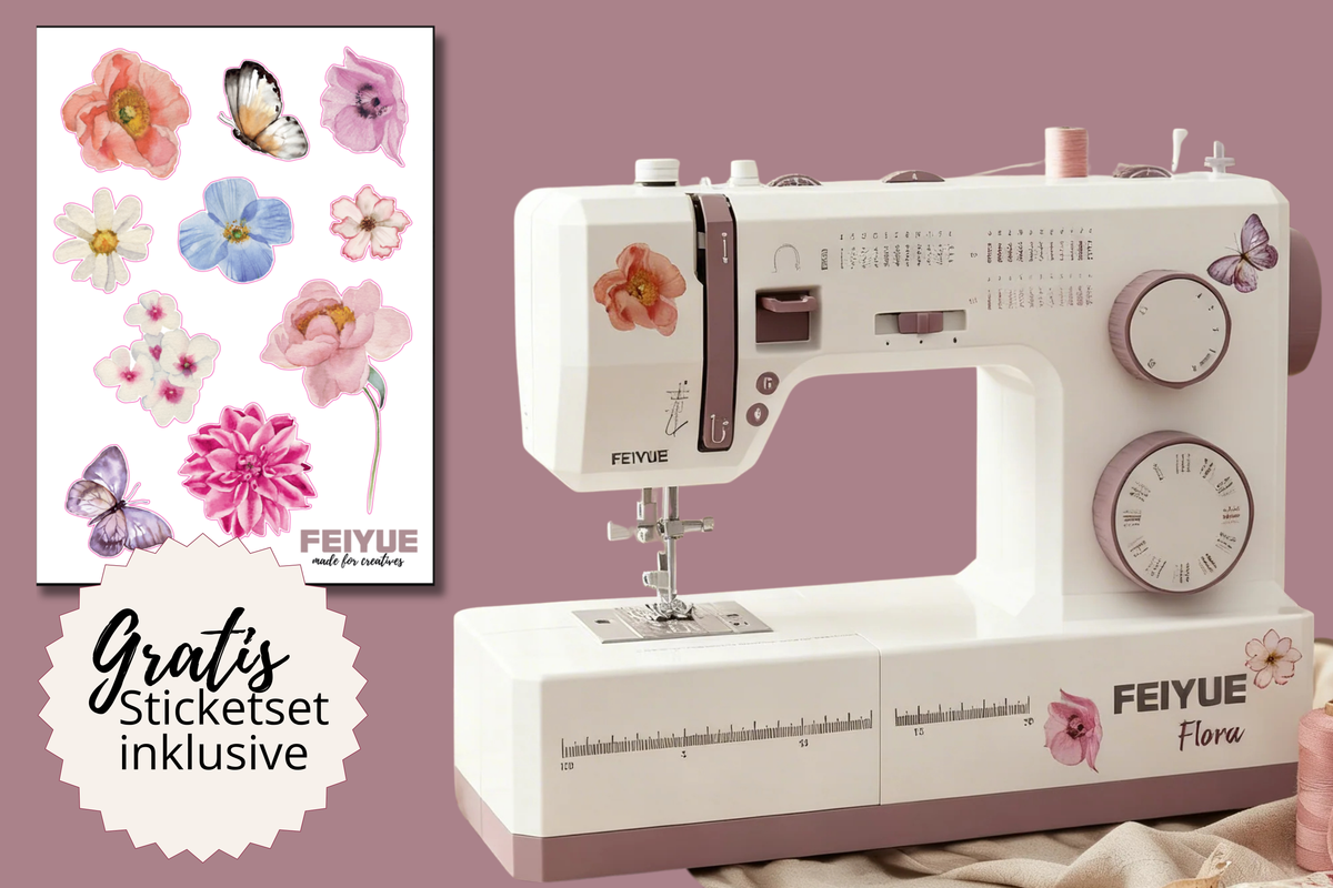 Flora – Nähmaschine für kreative Einsteiger