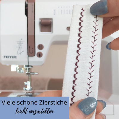 Flora – Nähmaschine für kreative Einsteiger