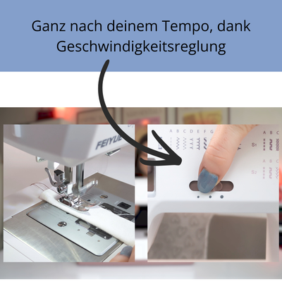 Flora – Nähmaschine für kreative Einsteiger