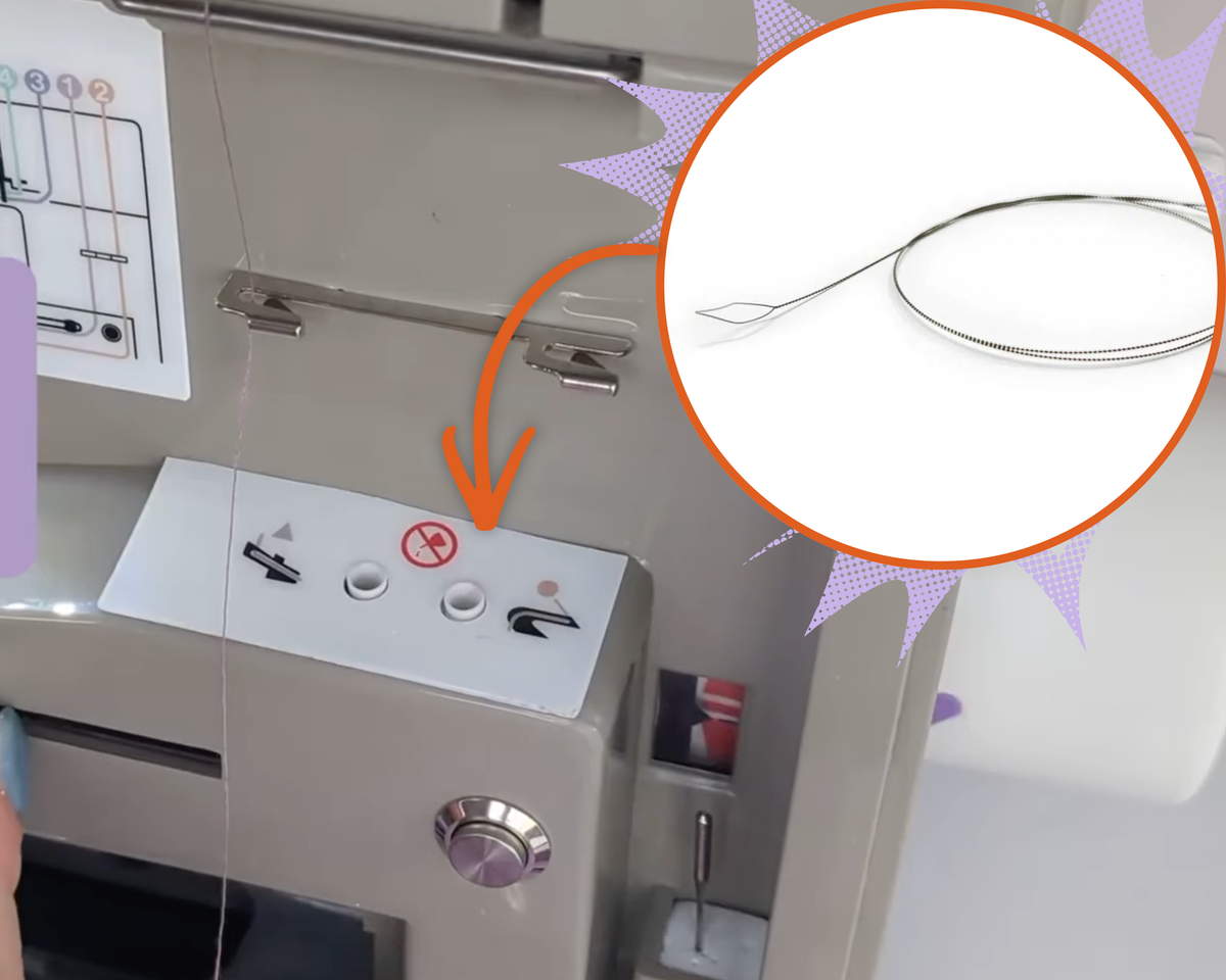 Reinigungsdraht für Overlock (Vorbestellung)