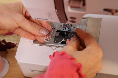 Flora Rosé – Nähmaschine für kreative Einsteiger