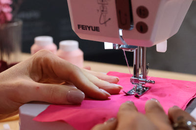 Flora Rosé – Nähmaschine für kreative Einsteiger