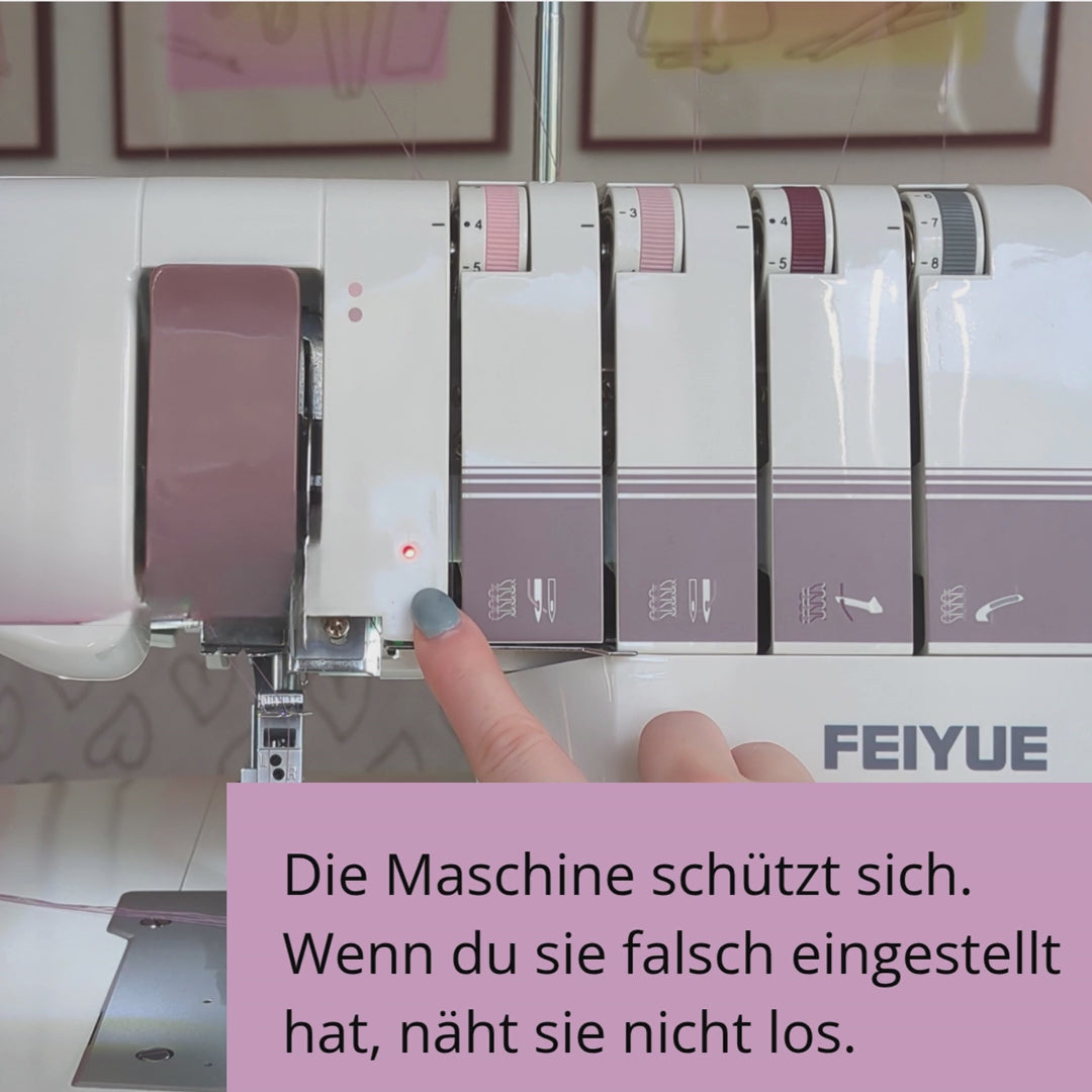 Elena - Dein einfacher Einstieg in saubere, professionelle Nähte