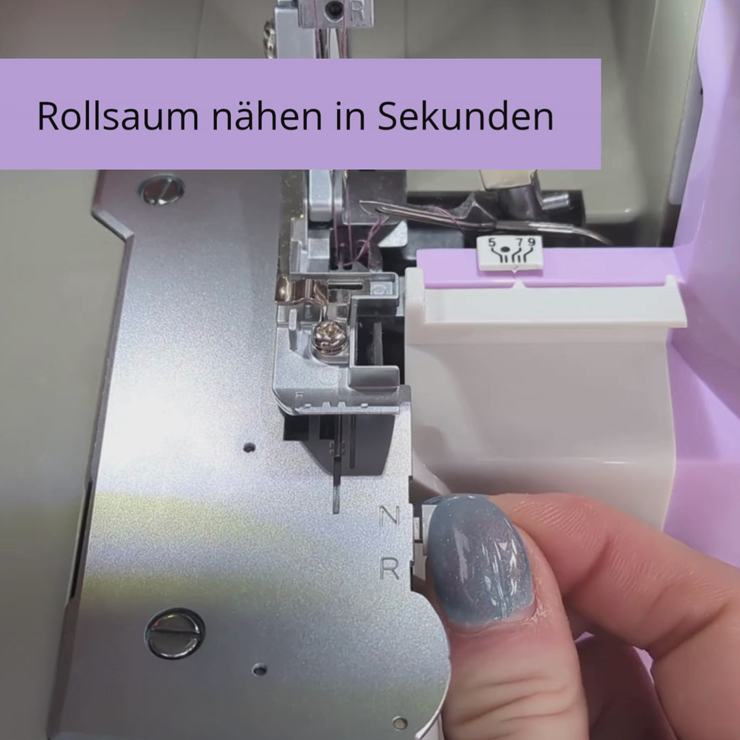 Miri – In Sekunden Nähte wie ein Profi ohne Vorkenntnisse, nur ein Knopfdruck und zack eingefädelt