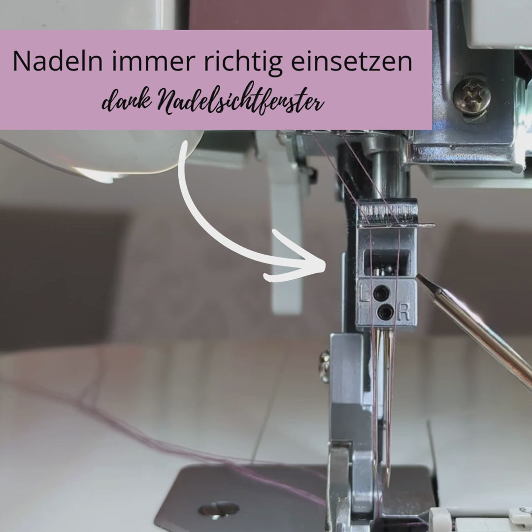 Elena - Dein einfacher Einstieg in saubere, professionelle Nähte