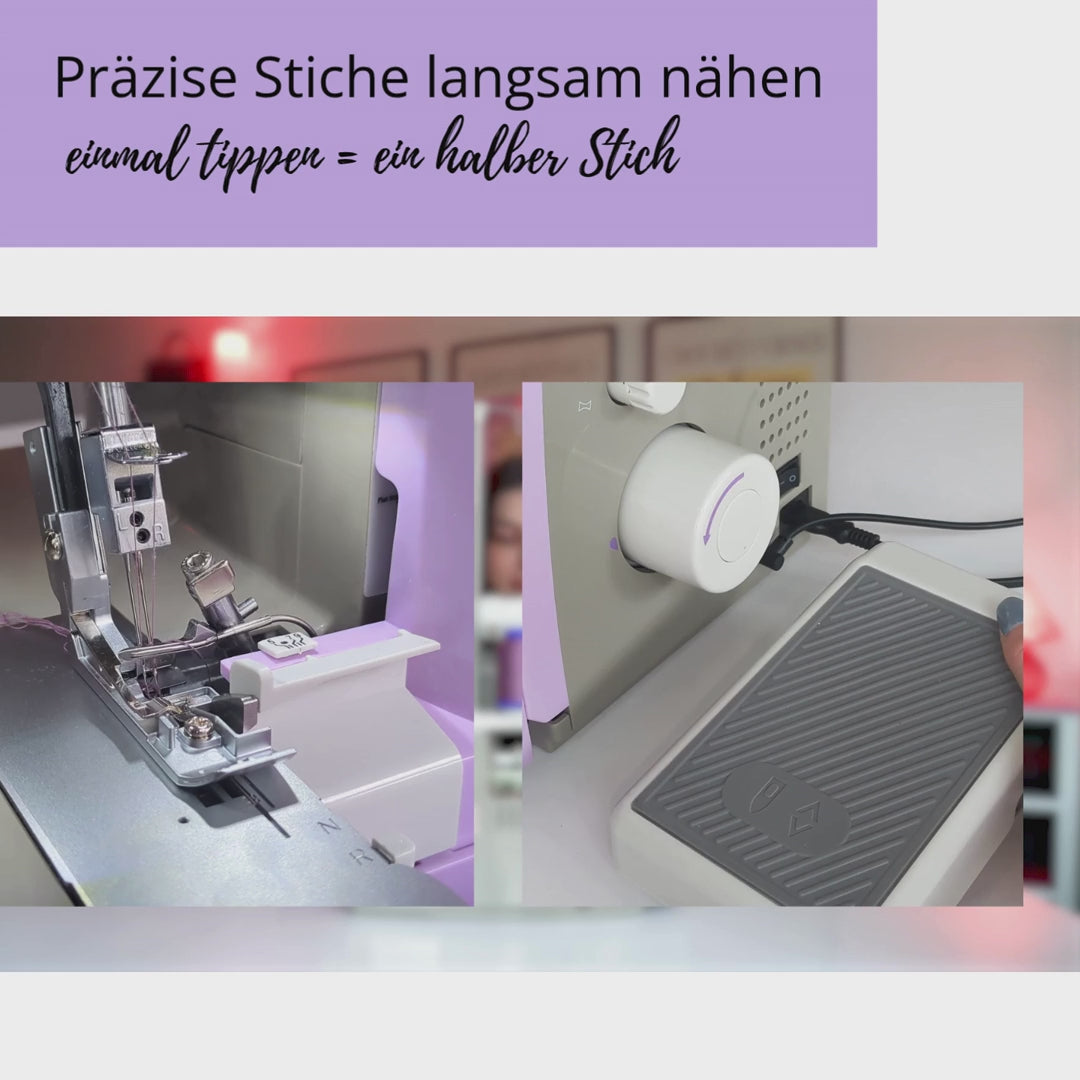 Miri – In Sekunden Nähte wie ein Profi ohne Vorkenntnisse, nur ein Knopfdruck und zack eingefädelt